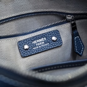Hermes - Мужская сумка через плечо Изготовлена из натуральной тел