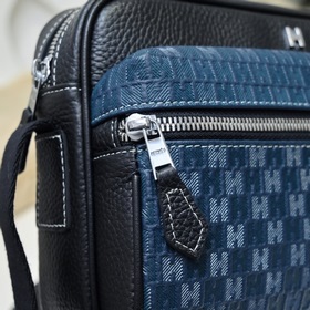 Hermes - Мужская сумка через плечо Изготовлена из натуральной тел