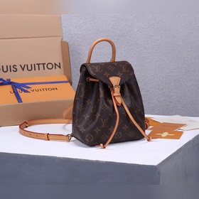 Рюкзак LV Montsouris BB Модель： M45502 Louis Vuitton представляет