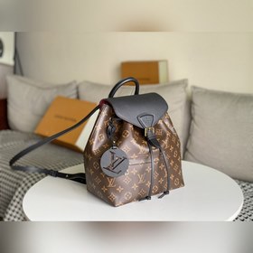Рюкзак LV Montsouris Old Flower Новый небольшой рюкзак Montsouri