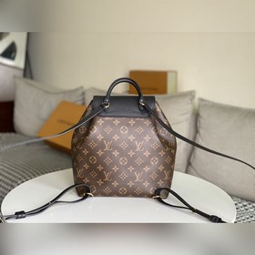 Рюкзак LV Montsouris Old Flower Новый небольшой рюкзак Montsouri