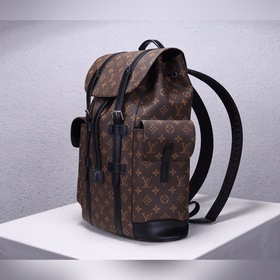 LV Полностью металлическая сумка Christopher Small Backpack Модел