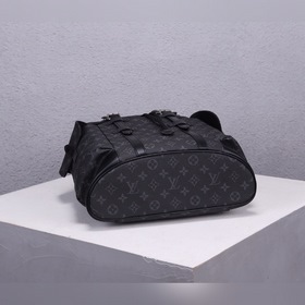 LV Полностью металлическая сумка Christopher Small Backpack Модел