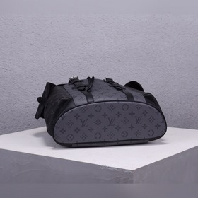 LV Christopher Маленькая сумка через плечо, полностью из металла 