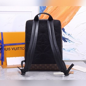 LV Рюкзак с двойным плечевым ремнем, модель M45335 Свежими линия