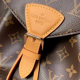 LV Полностью металлическая новая сумка Montsouris Small Backpack,