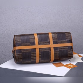 LV Keepall Bandoulière 50 дорожная сумка с металлической фурнитур