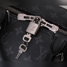 LV Keepall 45 дорожная сумка из цельнометаллической фурнитуры Мод
