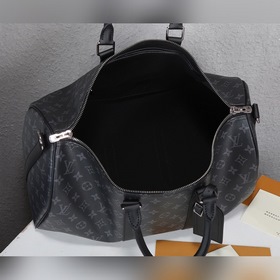 LV Keepall 45 дорожная сумка из цельнометаллической фурнитуры Мод