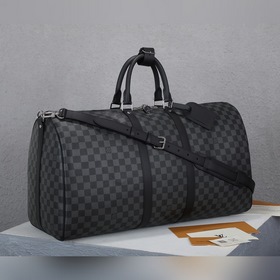 LV Дорожная сумка Модель： N41413 Эта дорожная сумка из ткани Dam