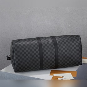LV Дорожная сумка Модель： N41413 Эта дорожная сумка из ткани Dam