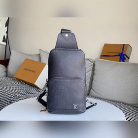 LV Модель M30443 Черный рюкзак Avenue Сумка с характерными линиям