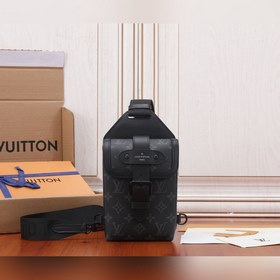 LV Мужская сумка через плечо из цельной стали Модель： M45912 Эта