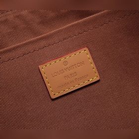 LV Женская сумка из серии Vintage Gold Ball Triangle, модель： M40