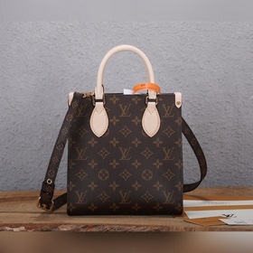 LV Сумка Sac Plat BB из цельностального металла, модель： M45847 С