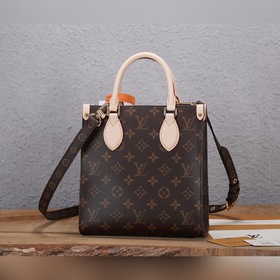 LV Сумка Sac Plat BB из цельностального металла, модель： M45847 С