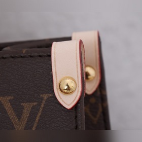 LV Сумка Sac Plat BB из цельностального металла, модель： M45847 С