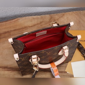 LV Сумка Sac Plat BB из цельностального металла, модель： M45847 С