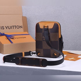 LV Amazone сумка через плечо, модель с одной ручкой, полностью из