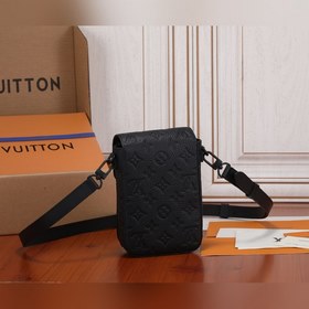 LV Мини-сумка из цельностального S-Lock Vertical, модель： M81524 