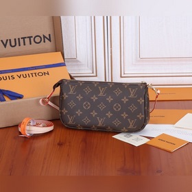 LV подмышечная сумка, полностью изготовлена из металла, модель： M