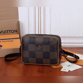 LV Сумка через плечо Nil из цельностального металла Модель： N4035