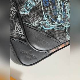 Почтовая сумка LV rio, модель N58040, черный с принтом  Эта сумк