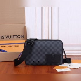 LV Почтовая сумка Alpha из цельностального металла Модель： N40364