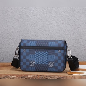 Сумка LV Studio Mailbag с металлической фурнитурой Модель： N5002