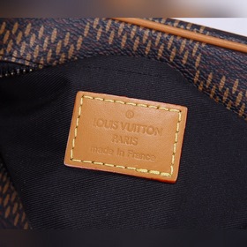 LV Mini Soft Trunk сумка с цепочкой Модель： N60394 Яркий узор Da