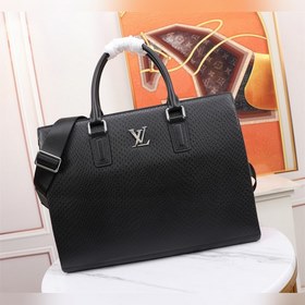 LV портфель Модель： 7885-1  Импортная кожа с характерными линиям