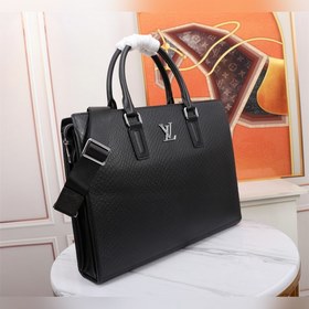 LV портфель Модель： 7885-1  Импортная кожа с характерными линиям