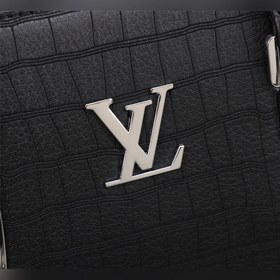 LV Двойной портфель Модель： 7884-1  Импортная кожа с характерным