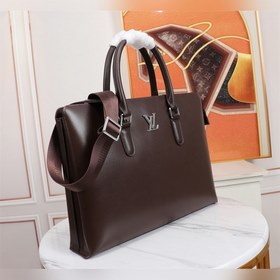 LV портфель Модель： 8322-1  Импортная кожа с характерными линиям