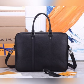 Мужской портфель LV Модель： 30639 Итальянская кожа первого слоя