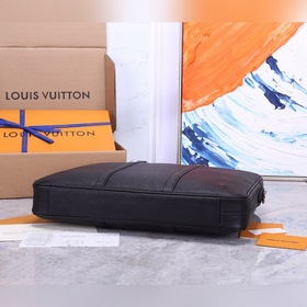 Мужской портфель LV Модель： 30639 Итальянская кожа первого слоя