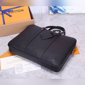 Мужской портфель LV Модель： 30639 Итальянская кожа первого слоя