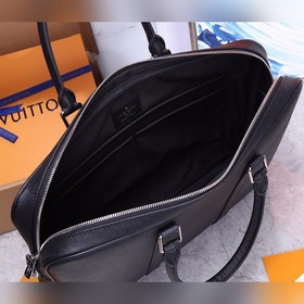 Мужской портфель LV Модель： 30639 Итальянская кожа первого слоя