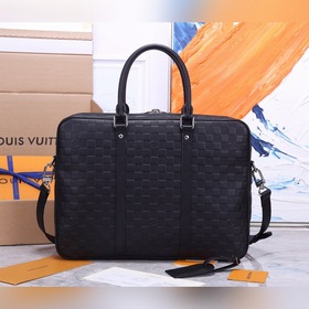 Мужской портфель LV Модель： 41478 Итальянская кожа первого слоя