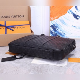 Мужской портфель LV Модель： 41478 Итальянская кожа первого слоя