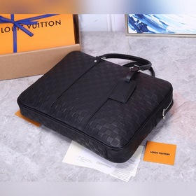 Мужской портфель LV Модель： 41478 Итальянская кожа первого слоя