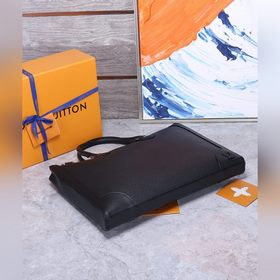 LV Модель M30810 Slim Бизнес-портфель Изготовлена из кожи Taga с 