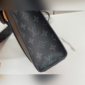 LV Сумка-портфель Sac Plat Horizontal Zippé Изготовлена из ткани