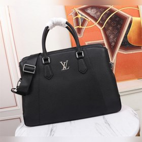 Документоносная сумка LV Модель： 7878-1  Импортная кожа с харак