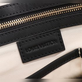 LV Ручная сумка для документов из кожи бычка с двойной молнией, и