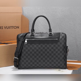 LV Портфель Porte-Documents Jour Модель： N48260 Изготовлен из ле