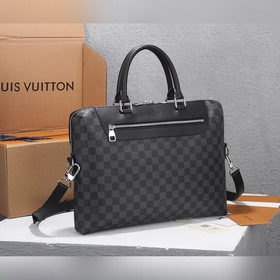 LV Портфель Porte-Documents Jour Модель： N48260 Изготовлен из ле