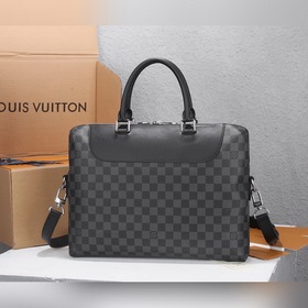 LV Портфель Porte-Documents Jour Модель： N48260 Изготовлен из ле