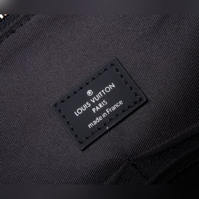 Мужской портфель LV, модель： M40566, черный, с узором «старая кож