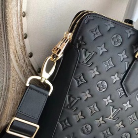 LV Ручная сумка для документов из кожи бычка с двойной молнией, и